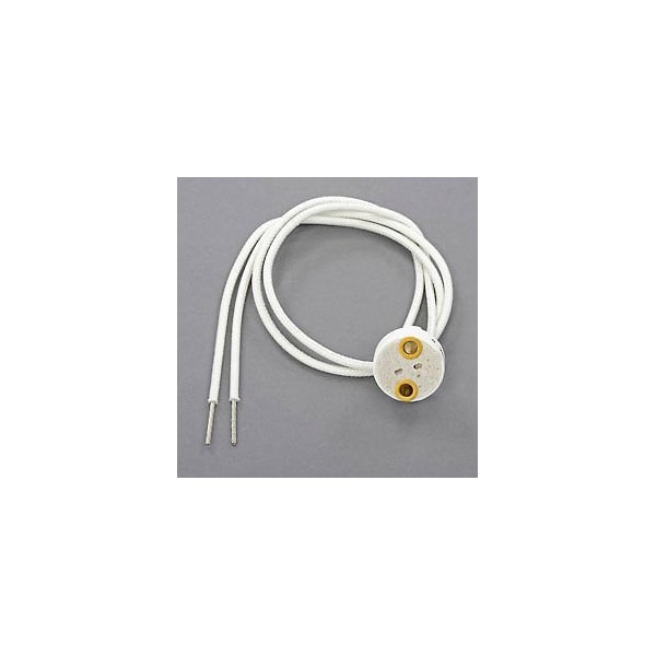 Leviton 80054 Miniature Bi-Pin Base, G4, G6.35, GY6.35, GX5.3 MR16, GZ4 MR11 Halogen Lampholder 80054 - main